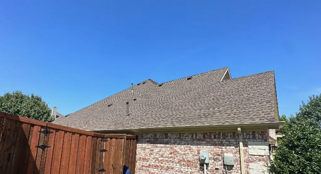 Completed roof replacement project in Wonder Lake